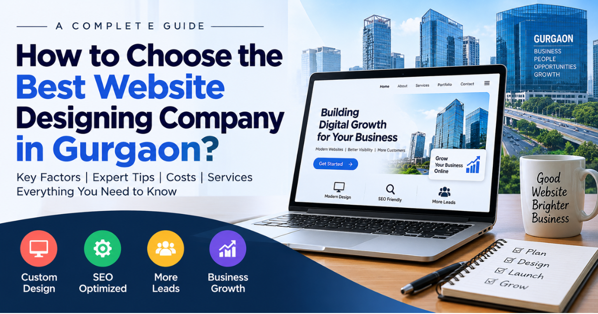 How to Choose the Best Website Designing Company in Gurgaon