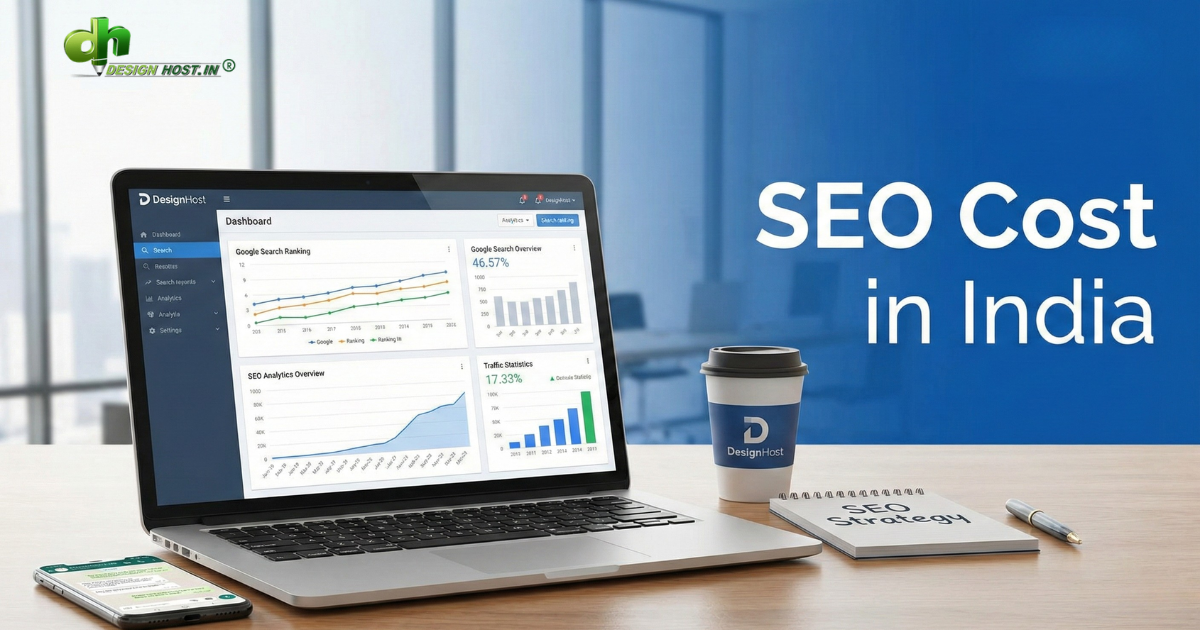How much does SEO cost in India pricing plans explained by DesignHost SEO company in Delhi
